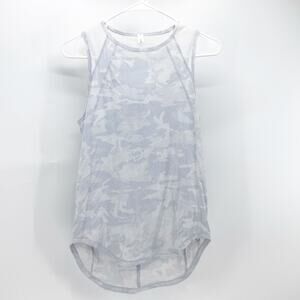 lululemon athletica Gray Camo Tank Top